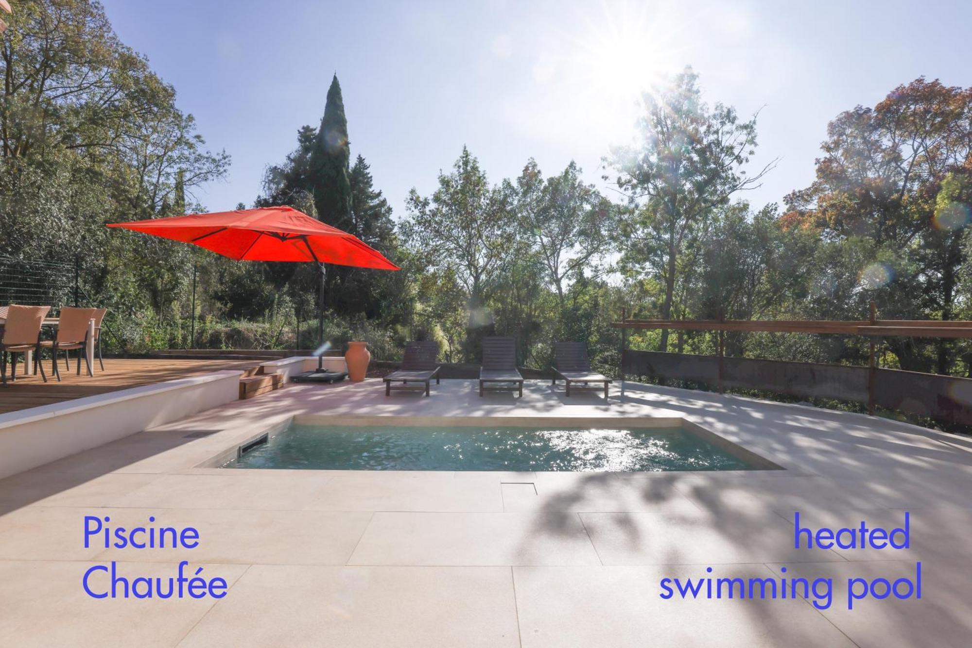 Villa St Francois Piscine Privee Chauffee ,Clim ,Parking Gratuit Carcassone Exterior photo